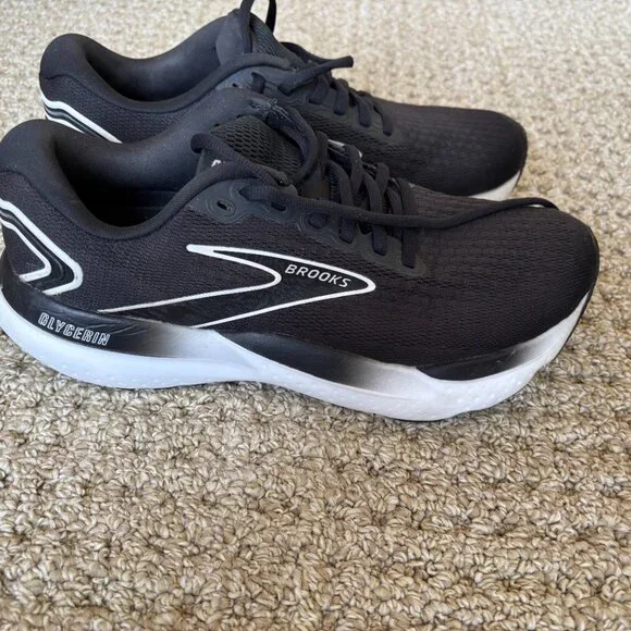 Brooks Glycerin 21 Black White Womens, Size 9.5 - Picture 8 of 9